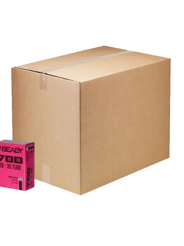 While Supplies Last Beady Butyl Tube 700x28-35c SV 48mm Case/50  | Bikeparts.Com