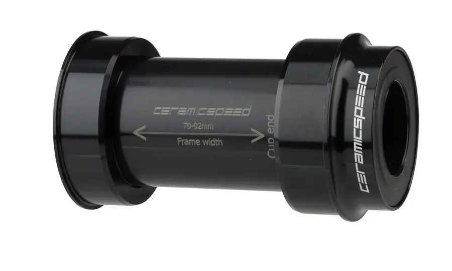 Holiday Sale CeramicSpeed BBright Bottom Bracket - 24mm Spindle Black  | Bikeparts.Com