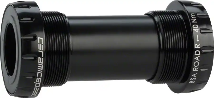 CeramicSpeed BSA Road Bottom Bracket - English Thread 68mm 24mm Spindle Black  | Bikeparts.Com Top Pick