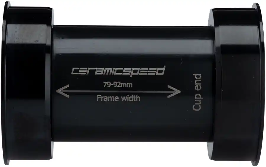 CeramicSpeed EVO386 Bottom Bracket - 86mm 24mm Spindle Black  | Bikeparts.Com Modern