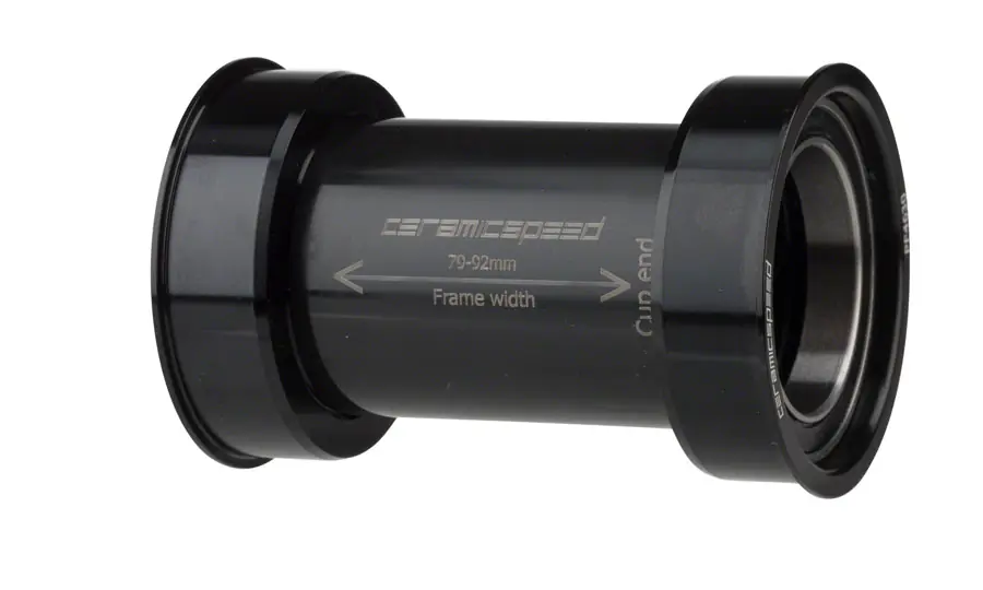 Sale CeramicSpeed PF4630 Bottom Bracket - PF30/BBright/386EVO 30mm Spindle Black  | Bikeparts.Com