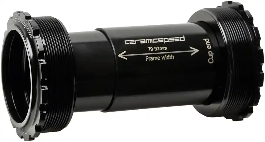 CeramicSpeed T47/86 Bottom Bracket - Campagnolo Ultra Torque Black  | Bikeparts.Com Affordable