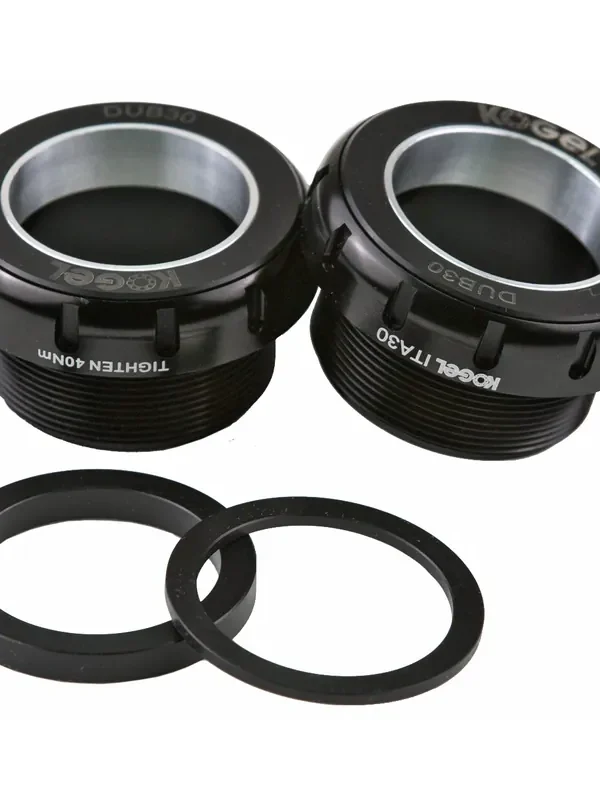 Price Cut Kogel Bearings ITA DUB (Road) Alloy Bottom Bracket - Black  | Bikeparts.Com