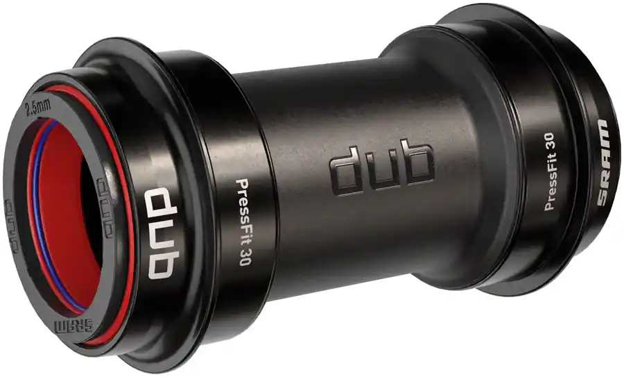 Sale SRAM DUB Wide PressFit30 Ceramic Bottom Bracket - PF30 (68-73mm) Road-Wide Black  | Bikeparts.Com