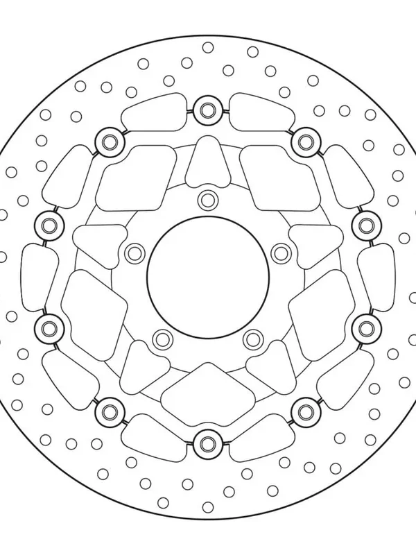 Brembo 78B40889 floating brake disc Price Cut