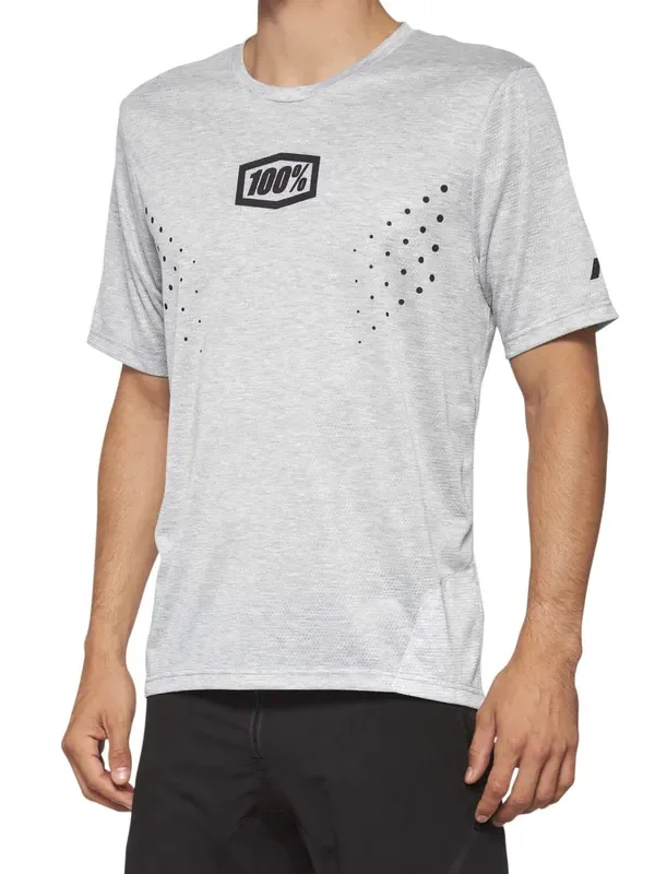 100% Airmatic Mesh Short Sleeve Jersey 2022 Grey XL One Day Deal