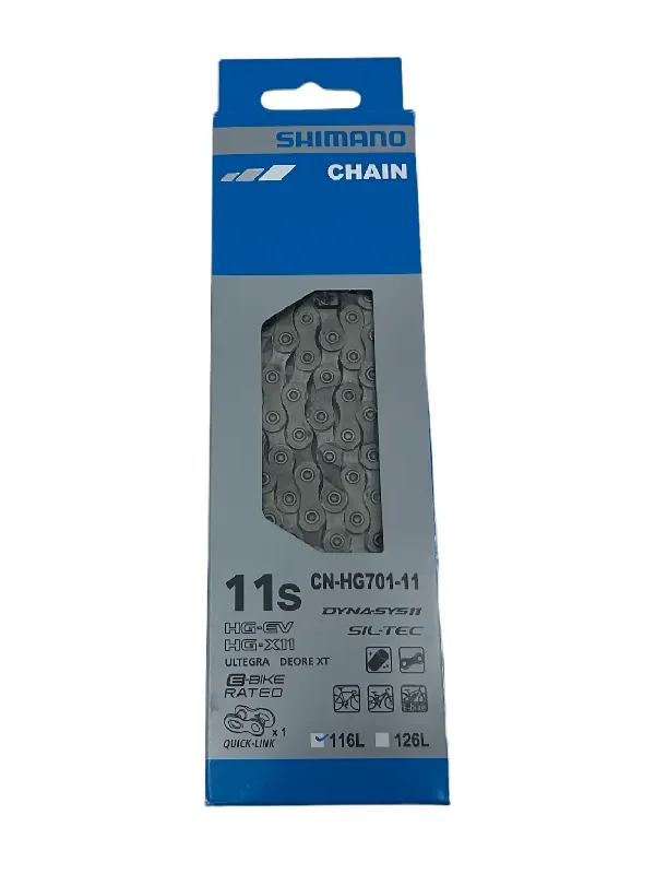 Fresh Stock Shimano CN-HG701 Ultegra 6800 / XT M8000 chain, HG-X11 11-speed, 116L,