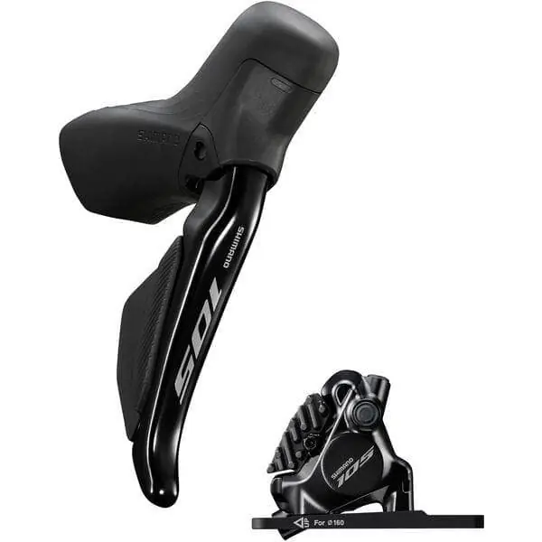 Fresh Stock Shimano 105 ST-R7170 105 Di2 hydraulic disc STI set flat mount callip
