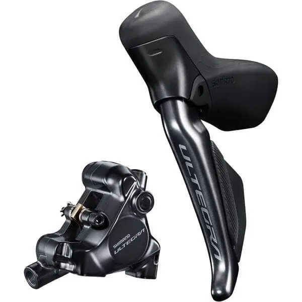 Shimano Ultegra ST-R8170 bled hydraulic disc Di2 E-tube STI set flat Crafted