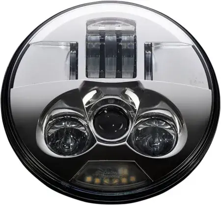 Custom Dynamics Probeam 7 Inch LED Headlamp in Chrome Finish For 1986-2020 Softail, 1981-2020 Touring, 2012-2020 Dyna Models (PB-7-C) Get Yours