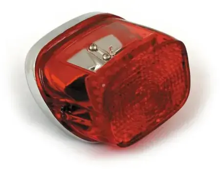 Doss Laydown Led Taillight With Red Lens For Harley Davidson 1973-1998 Models (68008-73A) (68008-73B) (71045B) Hassle-Free Returns