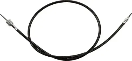 Drag Specialties Speedo Cable 38.5 Inch in Black Finish For 1974- Early 1984 XL, 1987-1988 Touring, 1984-1995 Softail, 1991-1994 Dyna, 1984-1985 FXWG Models (4390900B) Clearance