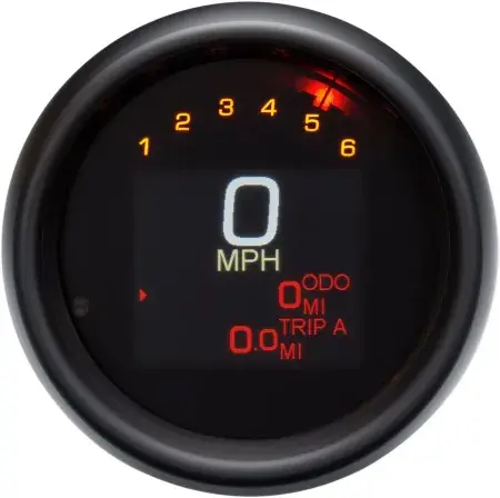 Dakota Digital MLX Series Gauge Speedo in Black Finish For 1994-2003 Sportsters & Dyna Models With Carb (MLX-3000-K) Super Sale