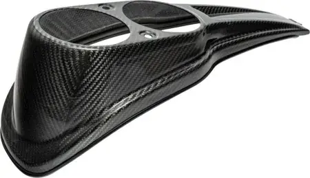 New Arrival Slyfox Carbon Fiber Dash Panel In Gloss Finish For 2018-2021 Softail Low Rider FXLR / FXLRS (12063G)