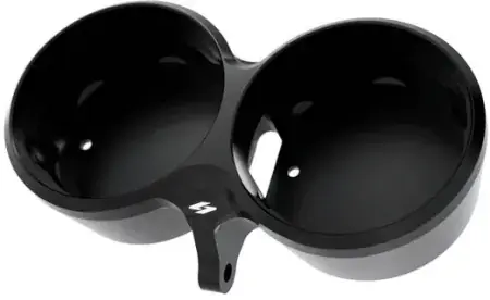 Holiday Sale Kraus Twin Gauge Bucket In Black For Harley Davidson 2017-2021 Lowrider & Lowrider S Models (SF-IN-24-B)