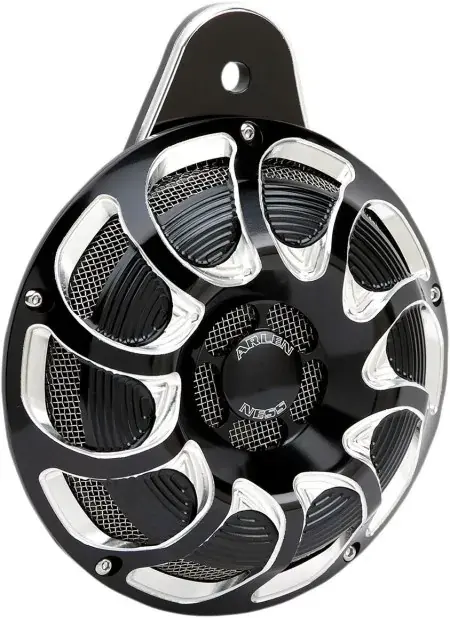 Arlen Ness Horn Drift In Black Finish For 1999-2021 Harley Davidson Motorcycles (70-252) Top Rated