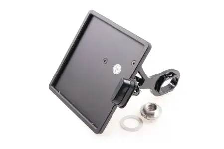 Secure Checkout Cult Werk 180 x 200mm Germany Side Mount License Plate Bracket With Slide In Frame For Harley Davidson 2018-2020 Softail Models (Excl. FXDR) (HD-BRO038-DF)