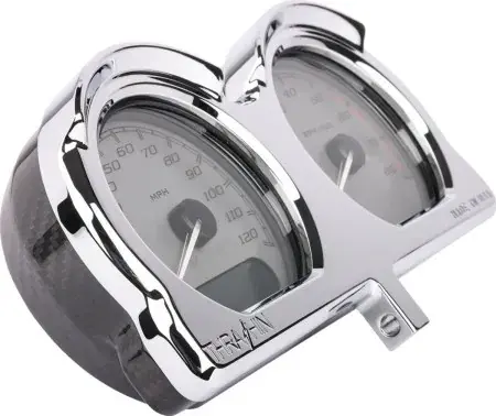 Thrashin Supply Co. Speedo Gauge Relocation Kit In Chrome For 2014-2023 Harley Davidson Road Glide (TSC-2707-3) Next Day Delivery