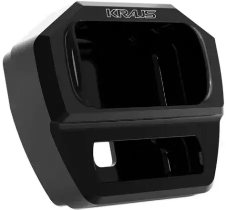 Kraus Digital Gauge Bezel In Black For Harley Davidson 2018-2023 Softail With 70900651 (USA) And OEM 70900655 (HDI) Digital Gauge (SF-IN-03-A) Big Sale