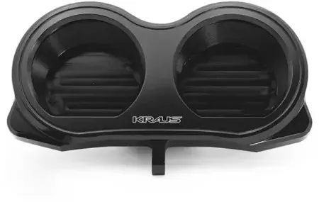 Kraus Road Glide Gauge Bezel In Black For Harley Davidson 2014-2023 Touring FLTR Road Glide Models With Stock Gauges (ST-IN-03-A) Budget