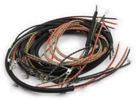 Exclusive Doss Oem Style Main Wiring Harness, Complete Set For Harley Davidson 1948 WL, UL, EL, FL Models  (Y-21-118)