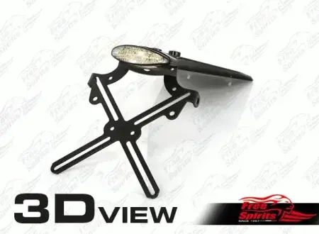 Free Spirits Undertray & License Plate For Triumph Thruxton 1200 (308933) Super Sale