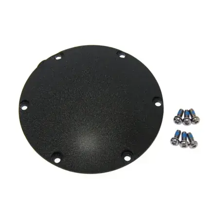 DOSS Domed 6 Hole Derby Cover in Wrinkle Black Finish For 2004-2022 XL Sportster & 2008-2012 XR1200 Models (37-081BW) Exclusive