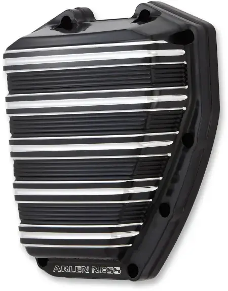 Arlen Ness 10-Gauge Twin Cam Cam Cover In Contrast Cut Finish For Harley Davidson 2001-2017 Dyna & Softail & 1999-2016 Touring Models  (03-963) Modern