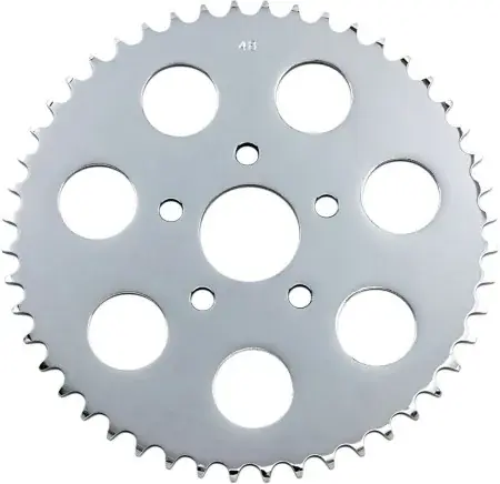 Drag Specialties 48 Tooth Chrome Rear Chain Sprocket For HD Evo Big Twin and 92-99 Sportster Models (19366P) Bulk Order